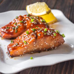 Air Fryer Salmon Teriyaki