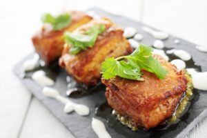 Crispy Air Fryer Pork Belly Bites