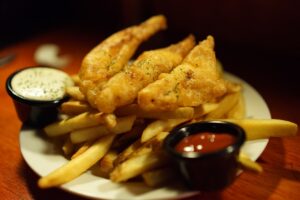 Crispy Air Fryer Fish & Chips