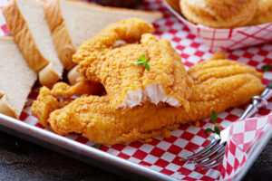 Crispy Air Fryer Cajun Catfish Fillets